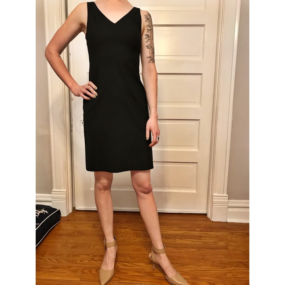 Theory Stretch Wool Dress Size 2